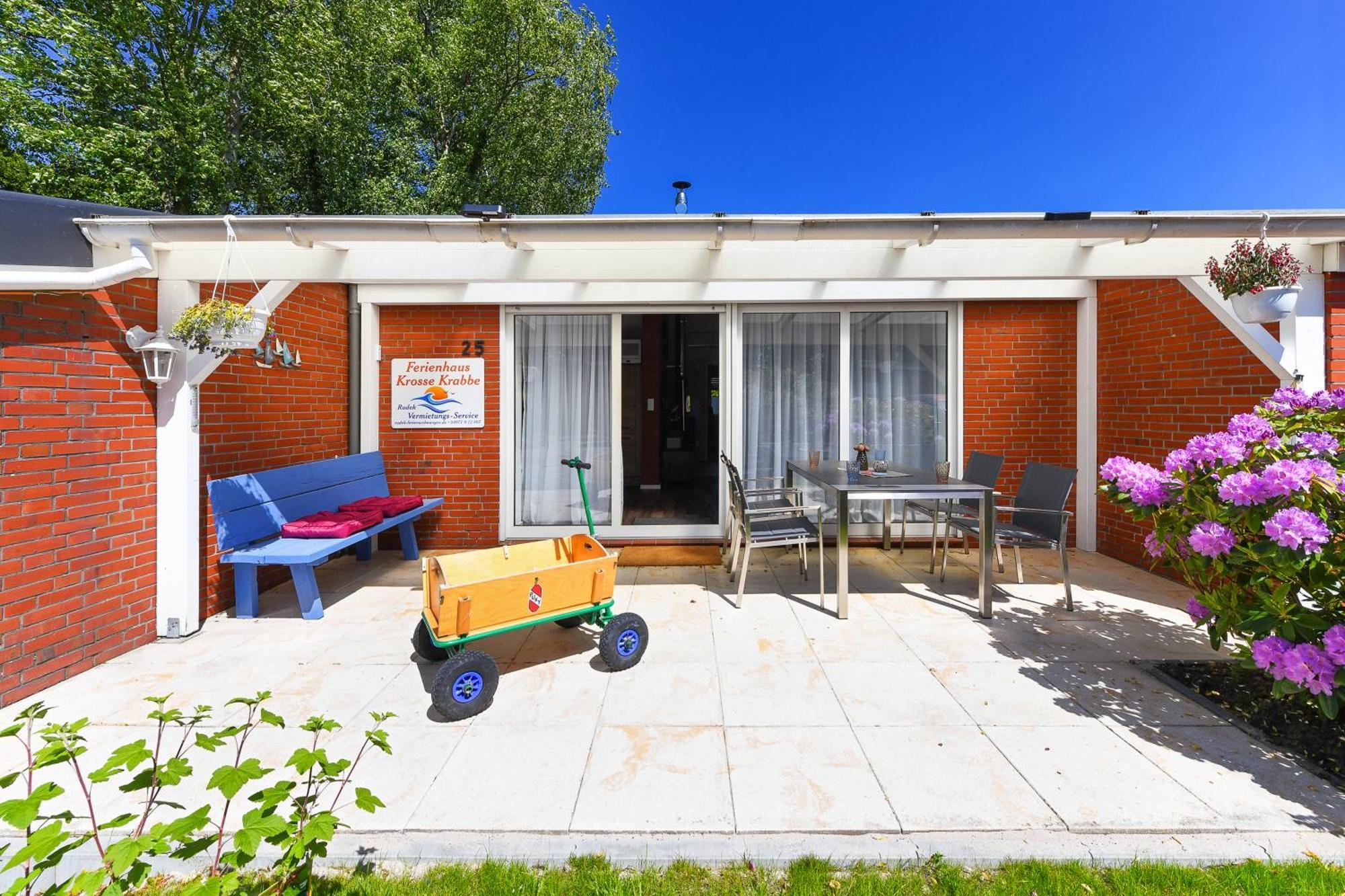 Ferienhaus Krosse Krabbe Bensersiel Exteriér fotografie